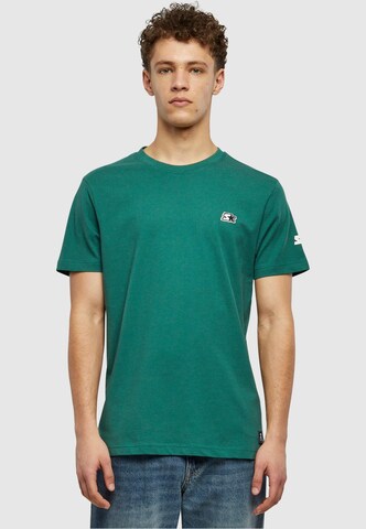 Starter Black Label Shirt 'Essential' in Groen: voorkant