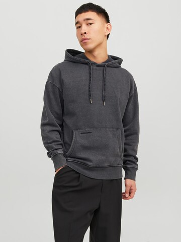 Sweat-shirt 'Drew' JACK & JONES en noir : devant