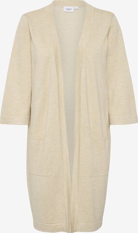 Cardigan 'Kila' SAINT TROPEZ en beige : devant