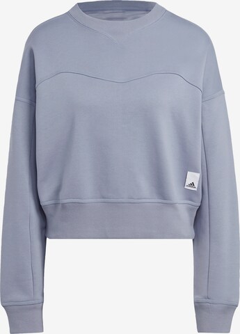 ADIDAS SPORTSWEAR Sportief sweatshirt 'Lounge Fleece' in Lila: voorkant