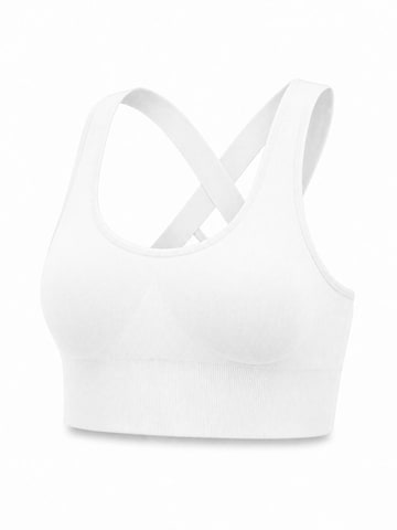 AOTTORI Sport-BH in Weiß: Vorderseite