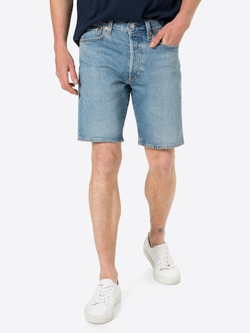 LEVI'S ® Regular Shorts '501' in Blau: predná strana