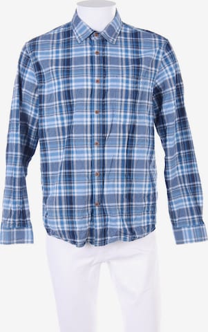 C&A Button Up Shirt in L in Blue: front