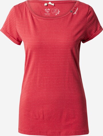 Ragwear - Camiseta 'FLORAH' en rojo: frente