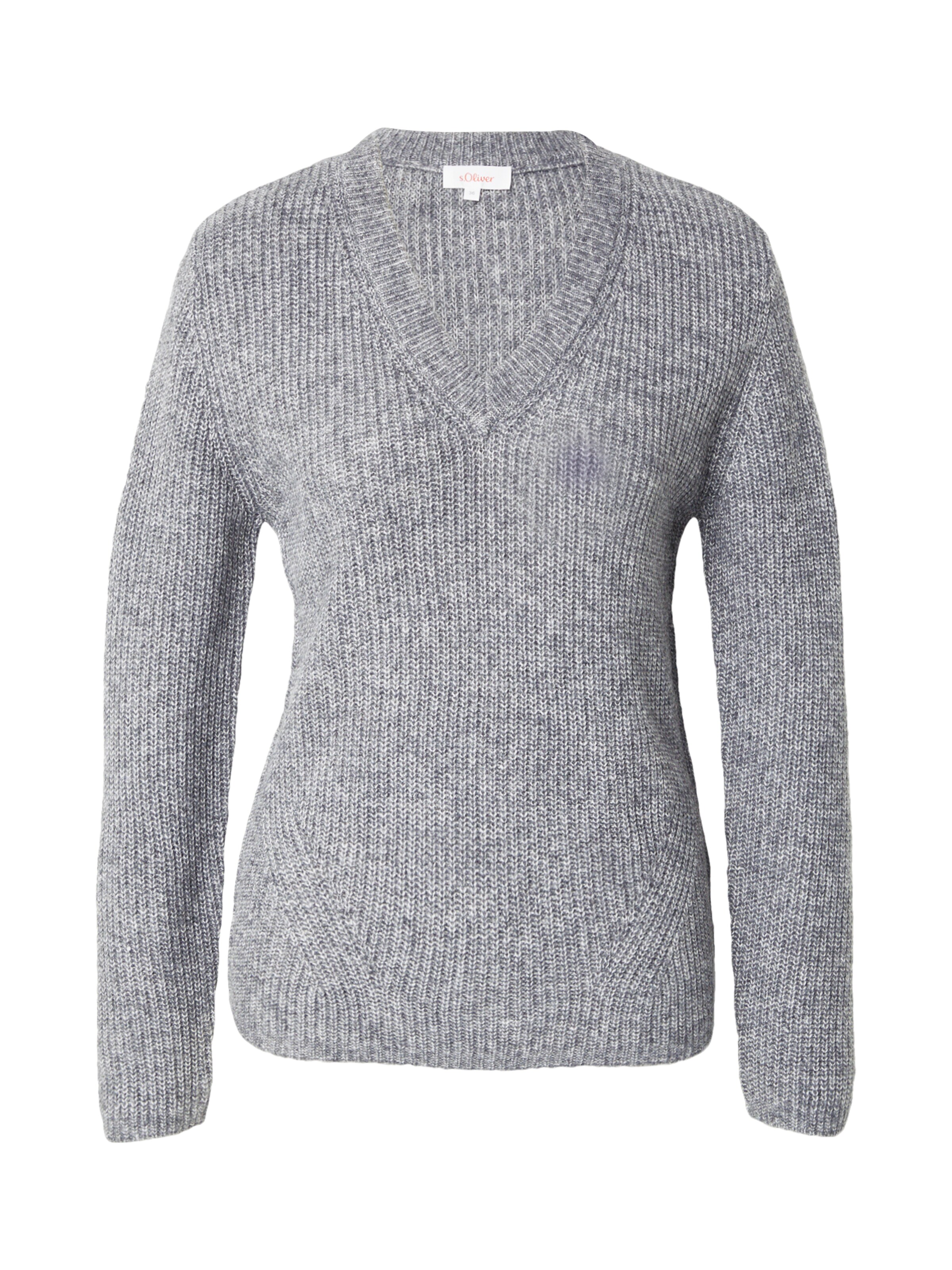 s.Oliver Pullover in Grau: Vorderseite