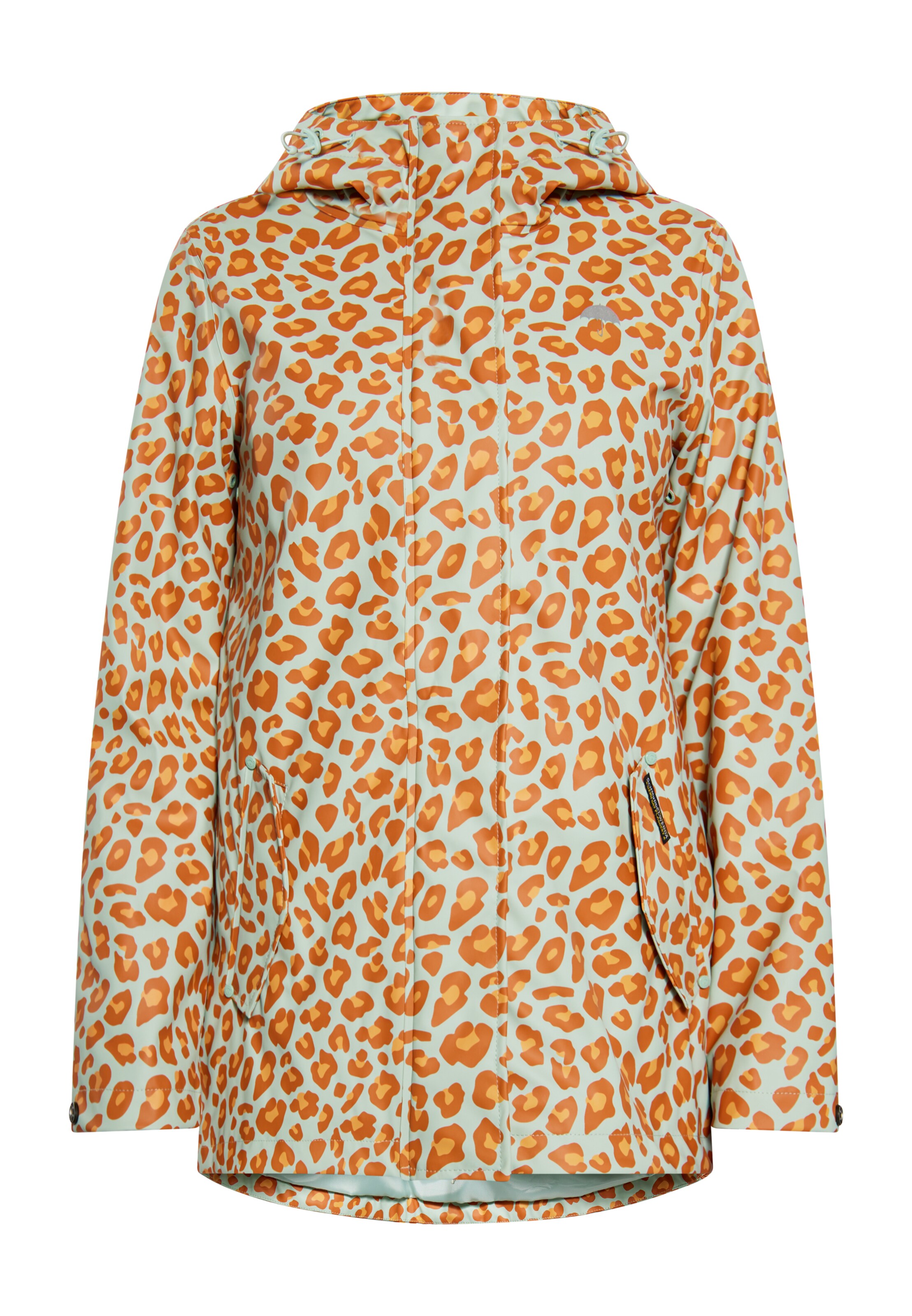 Schmuddelwedda Functionele jas in Oranje: voorkant