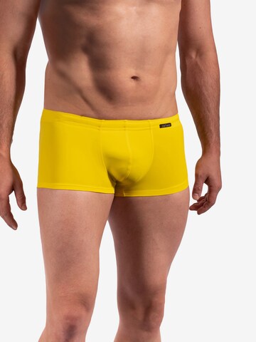 Shorts de bain ' BLU2252 Sunpants ' Olaf Benz en jaune : devant