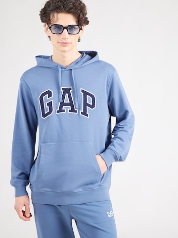 Felpa 'HERITAGE' di GAP in blu: frontale