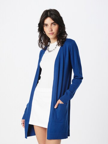 Cardigan 'THESS' OBJECT en bleu : devant