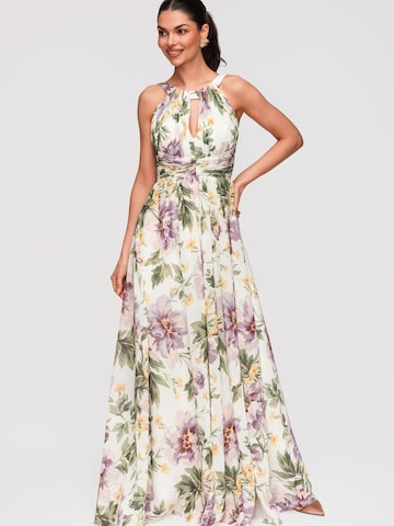Robe de soirée Ombre en blanc