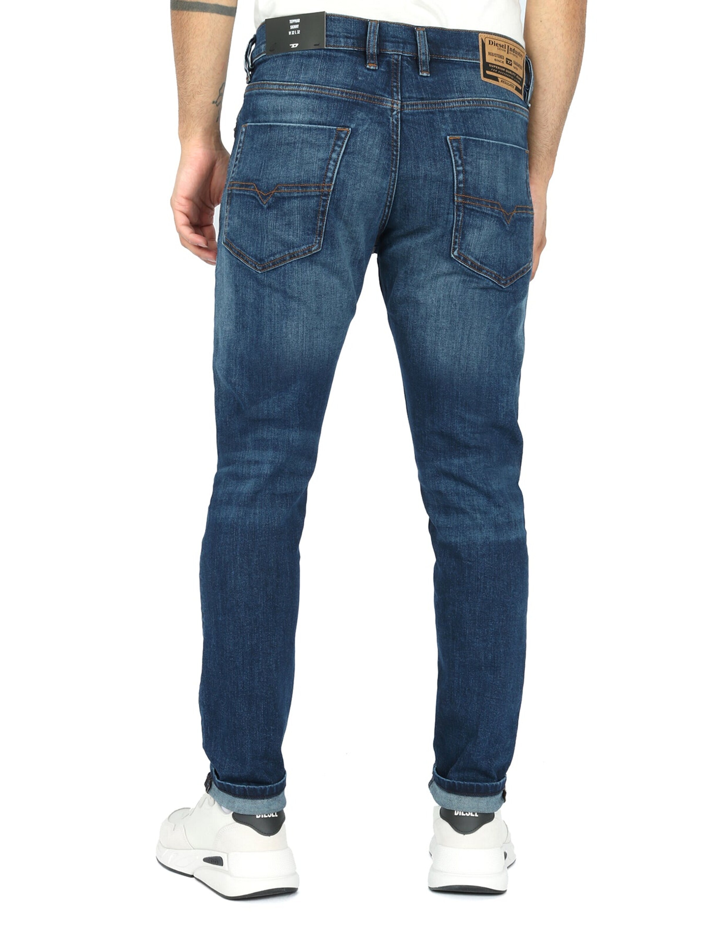 DIESEL Skinny Jeans 'TEPPHAR-X'‌‌‌‌ in Blau