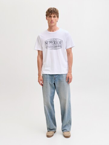 balts Jack & Jones Premium T-Krekls 'JPRBLUNOAH'