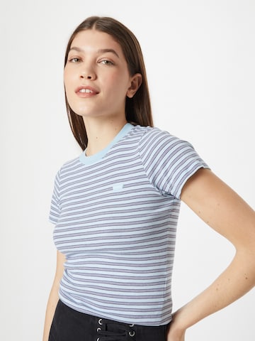 LEVI'S ® Shirt 'Rib Baby Tee' in Blau