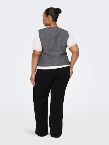 Gilet de costume ONLY Carmakoma en gris