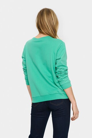 SAINT TROPEZ Sweatshirt 'Fanile' in Grijs