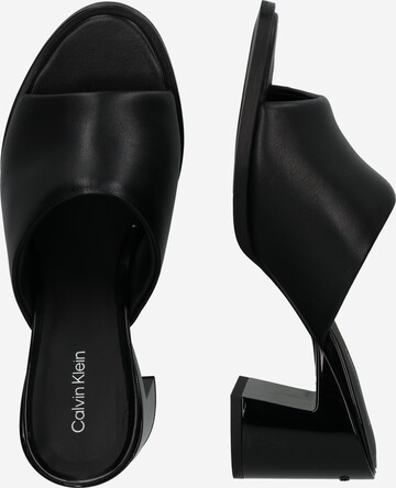 Calvin Klein - Zapatos abiertos en negro