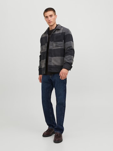 JACK & JONES Overgangsjakke 'Jax' i sort