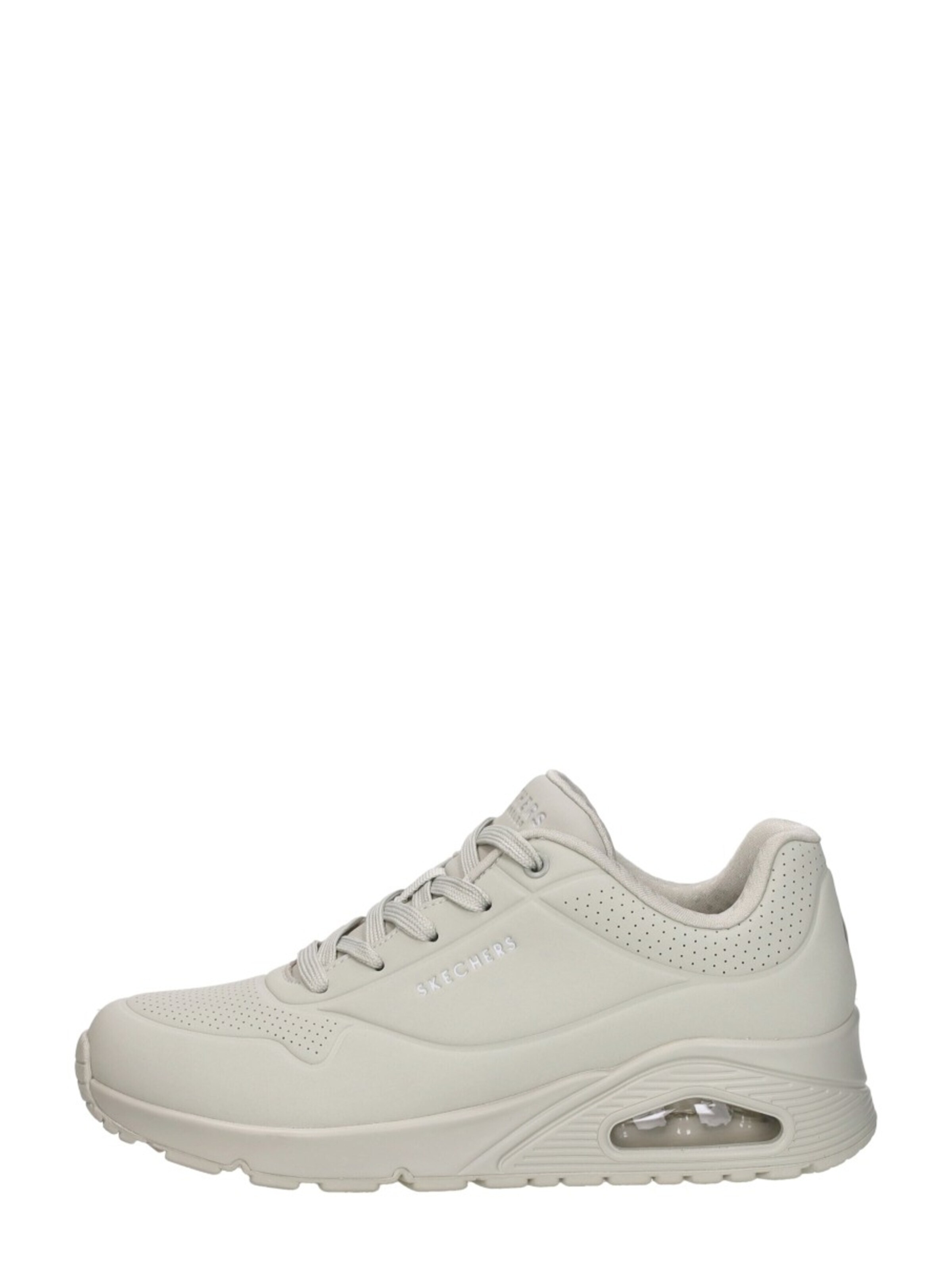 SKECHERS Sneakers laag 'Uno - Stand On Air' in Grijs: voorkant