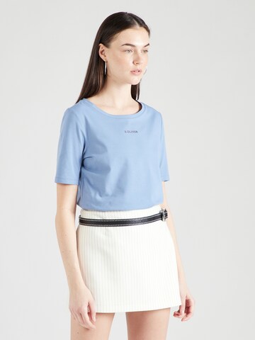 s.Oliver Shirt in Blauw: voorkant