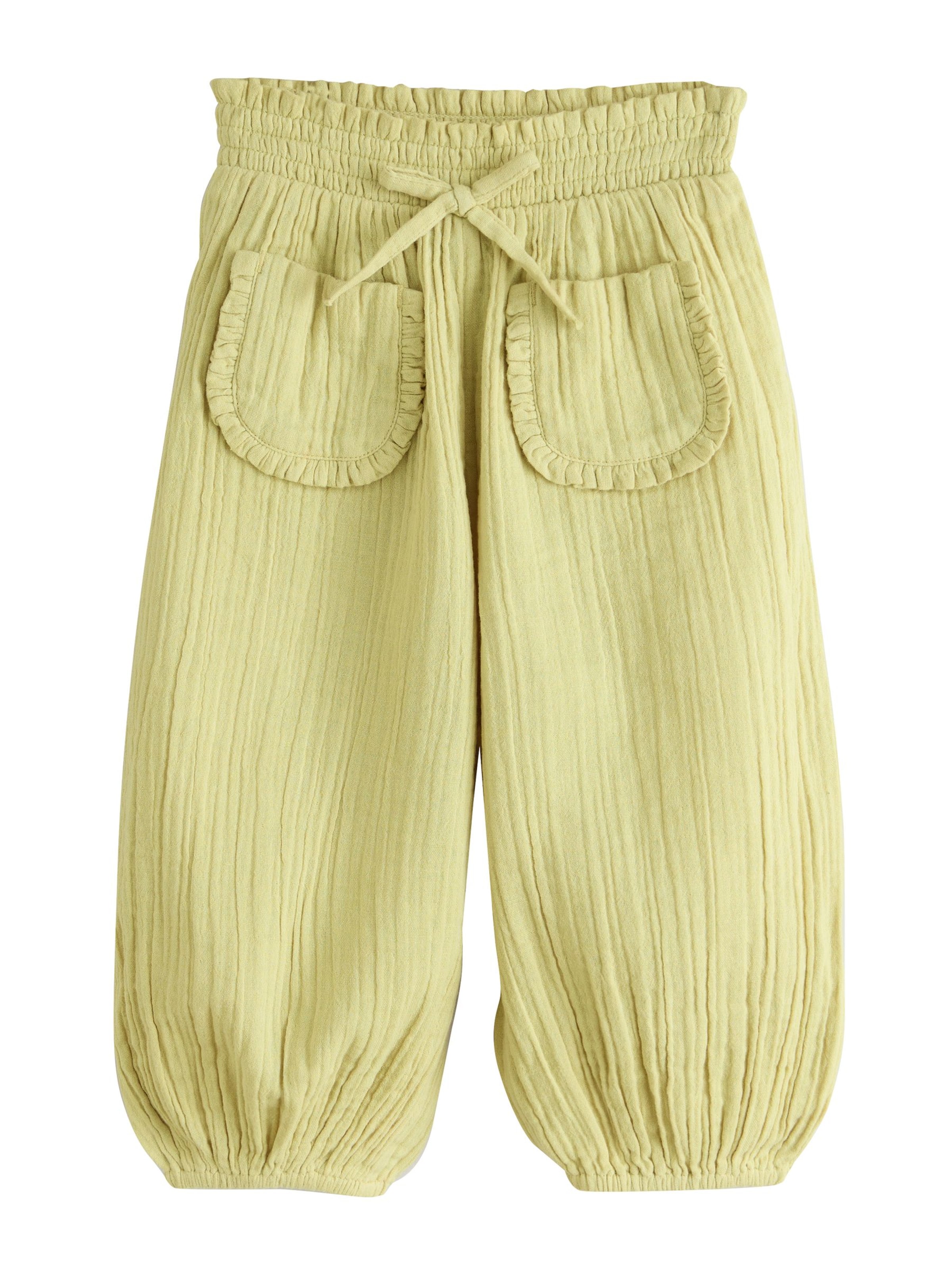 Next Baggy Штаны в Зеленый: спереди