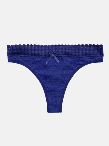 Tazzio String '3er Pack F927' in Blau