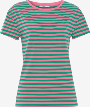 AJC Shirt in Grün: Vorderseite