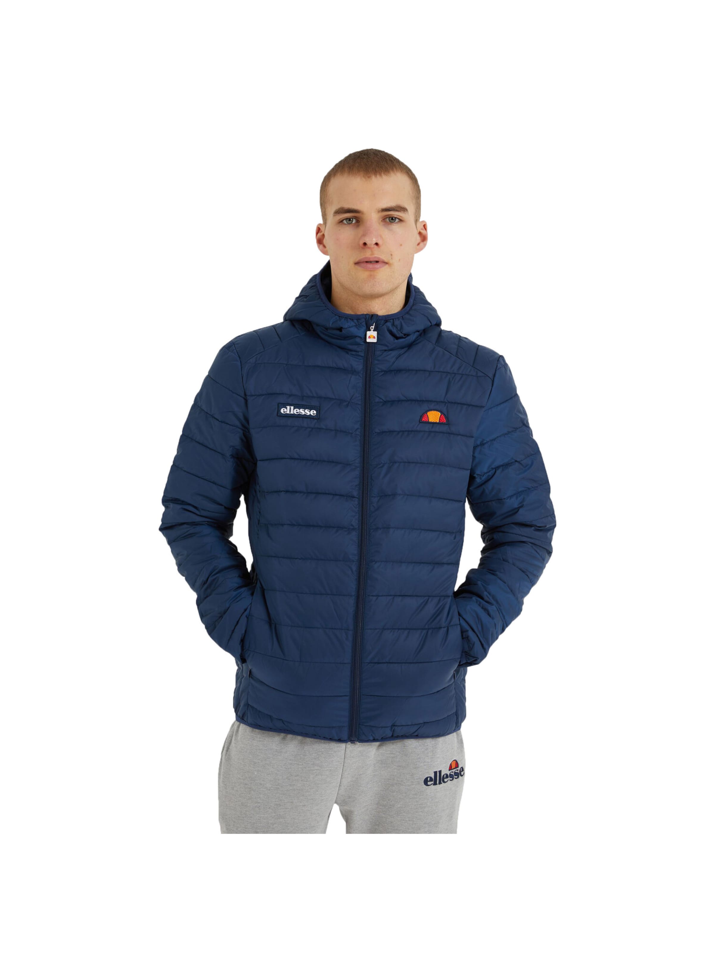 ELLESSE Übergangsjacke 'Lombardy'‌‌‌‌‌‌‌‌ in Blau: Vorderseite