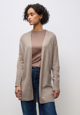 STREET ONE Strickjacke in Braun: Vorderseite