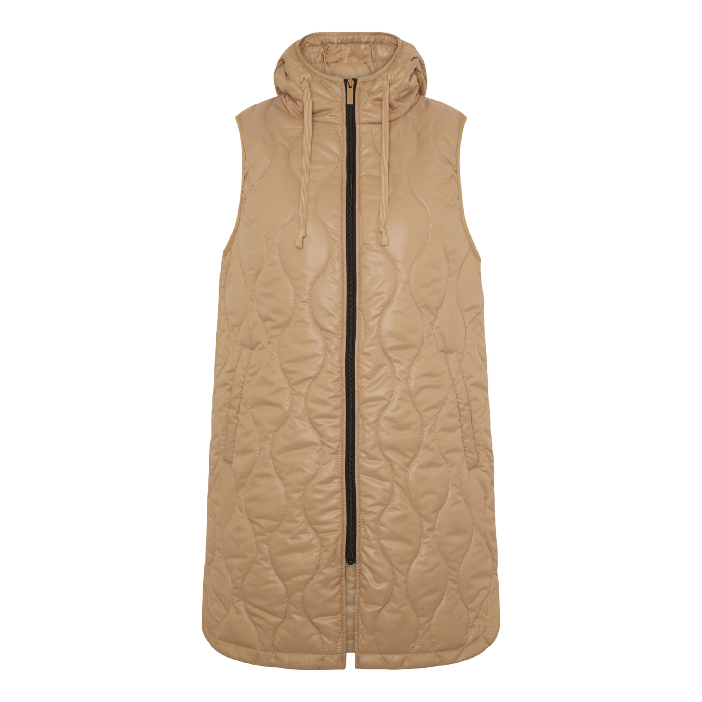 Born Living Yoga Sports vest 'Tessa' in Beige: front