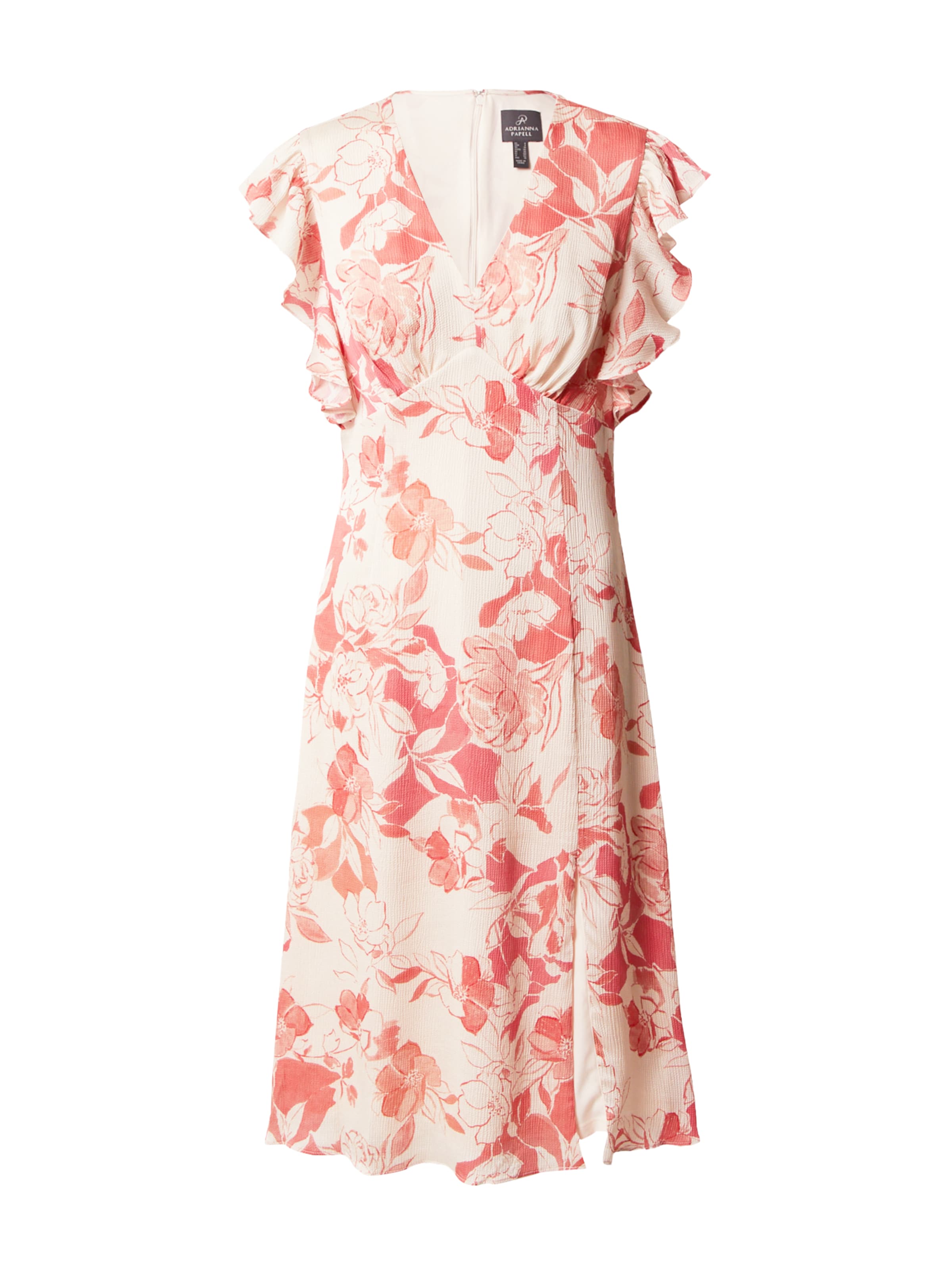 Adrianna Papell Dress in Orange: front