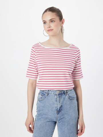 T-shirt MORE & MORE en rose : devant