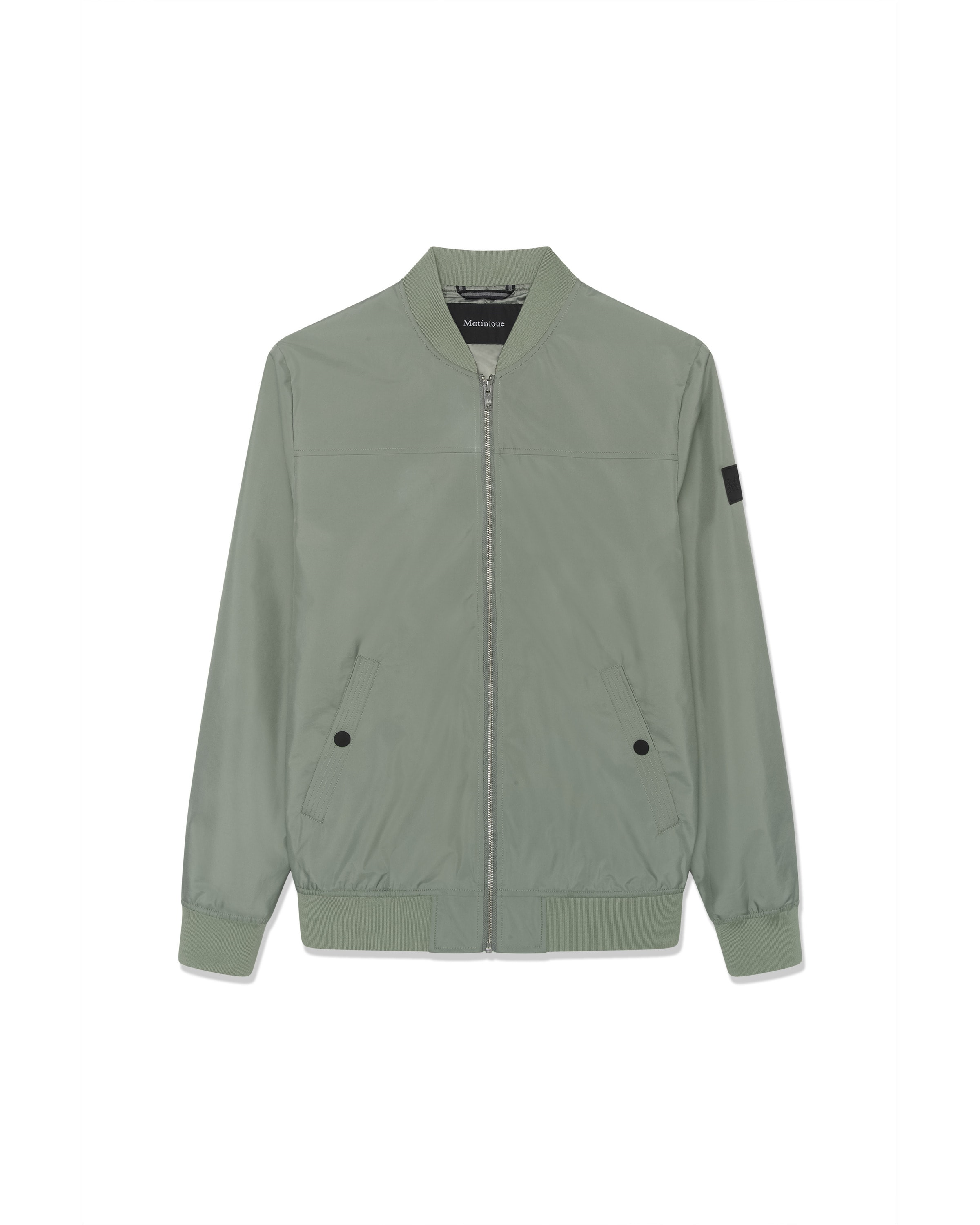Matinique Jacke 'Clay' in Grün: Vorderseite