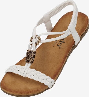 Palado by Sila Sahin Sandal 'Ereshi' in White: front