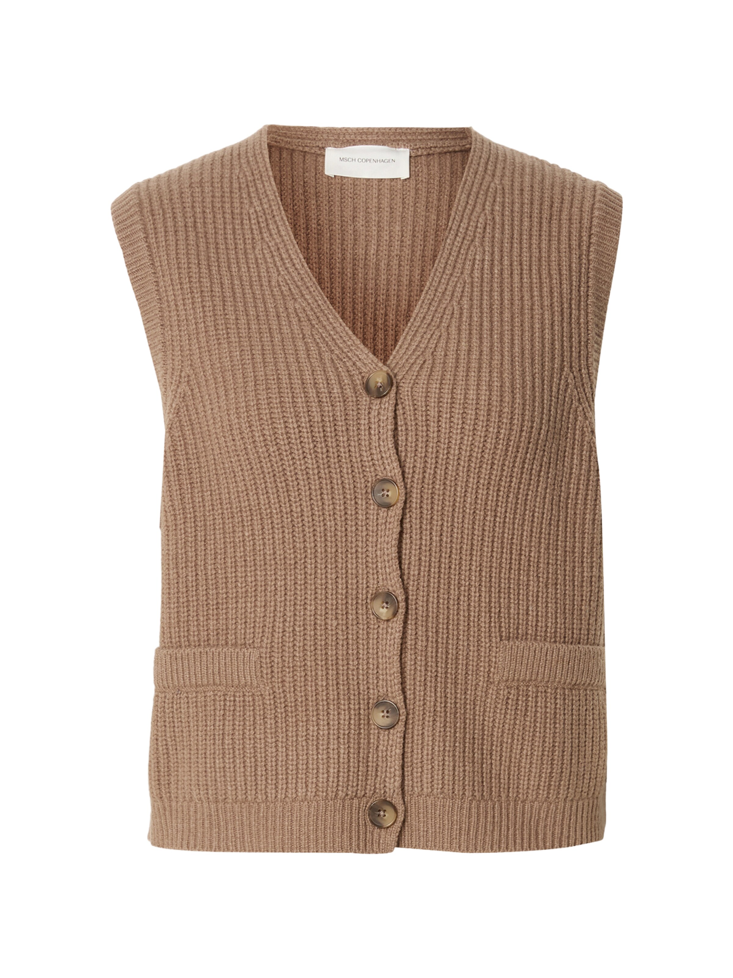 MSCH COPENHAGEN Жилетка 'Riani Amaria' в Коричневый: спереди