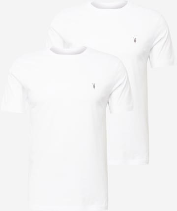 AllSaints - Camisa 'BRACE' em branco: frente