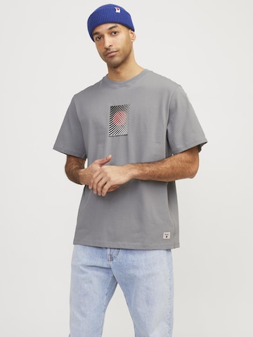 T-Shirt R.D.D. ROYAL DENIM DIVISION en gris : devant