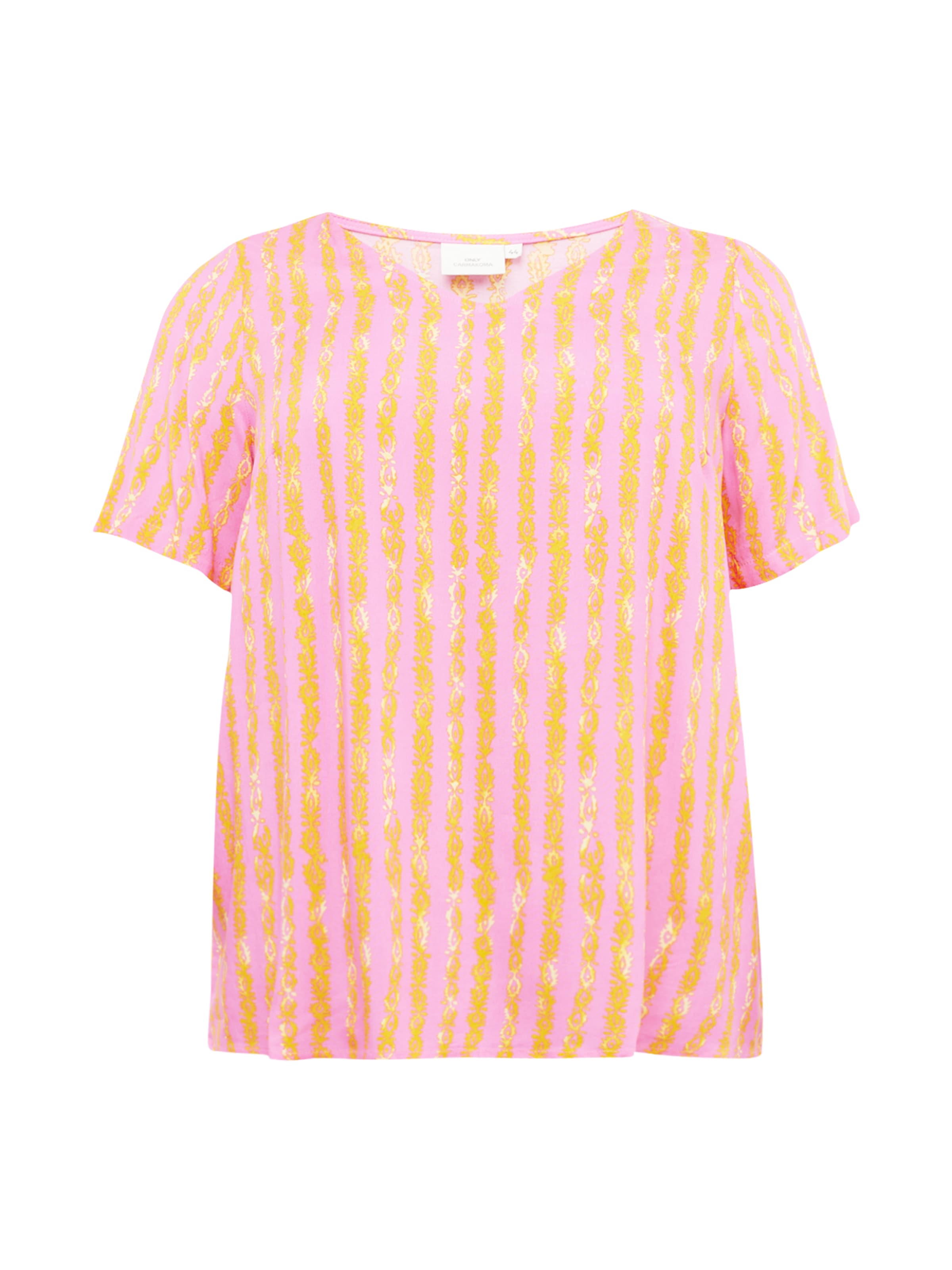 ONLY Carmakoma Blouse 'MARRAKESH' in Pink: front