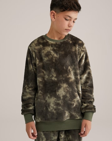 WE Fashion Пижама в Зеленый