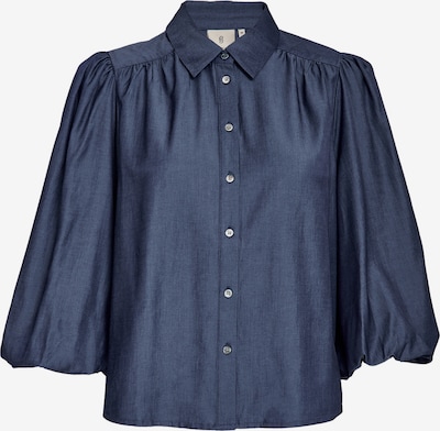 Peppercorn Bluse 'Bea' in blue denim, Produktansicht