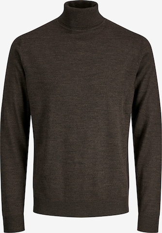 JACK & JONES Pullover '12216829' in Braun: Vorderseite