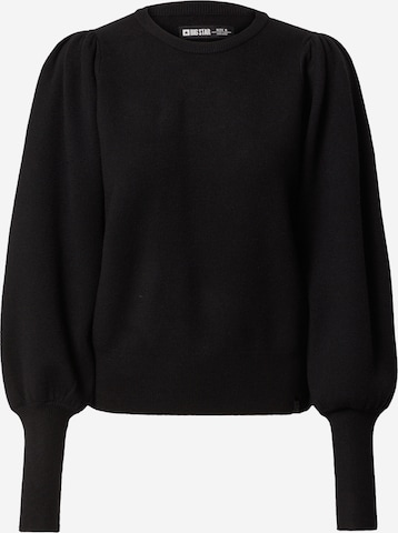 BIG STAR Sweter 'FIONKA' w kolorze czarny: przód