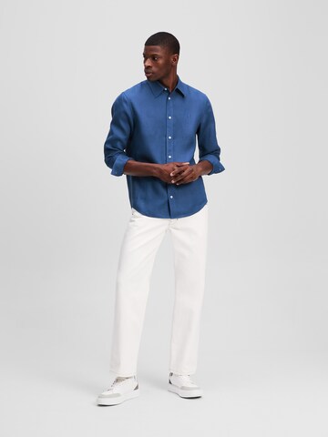 Karl Lagerfeld Regular fit Риза в синьо