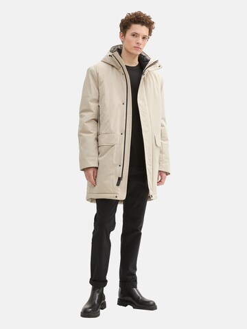 TOM TAILOR DENIM Winterparka in Beige