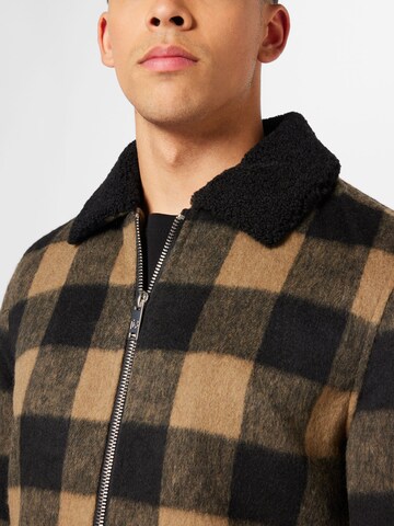 BURTON MENSWEAR LONDON - Chaqueta de entretiempo en negro