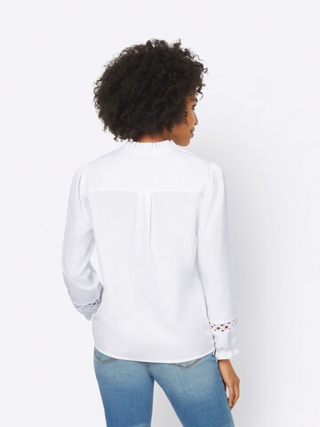 Camicia da donna di heine in bianco