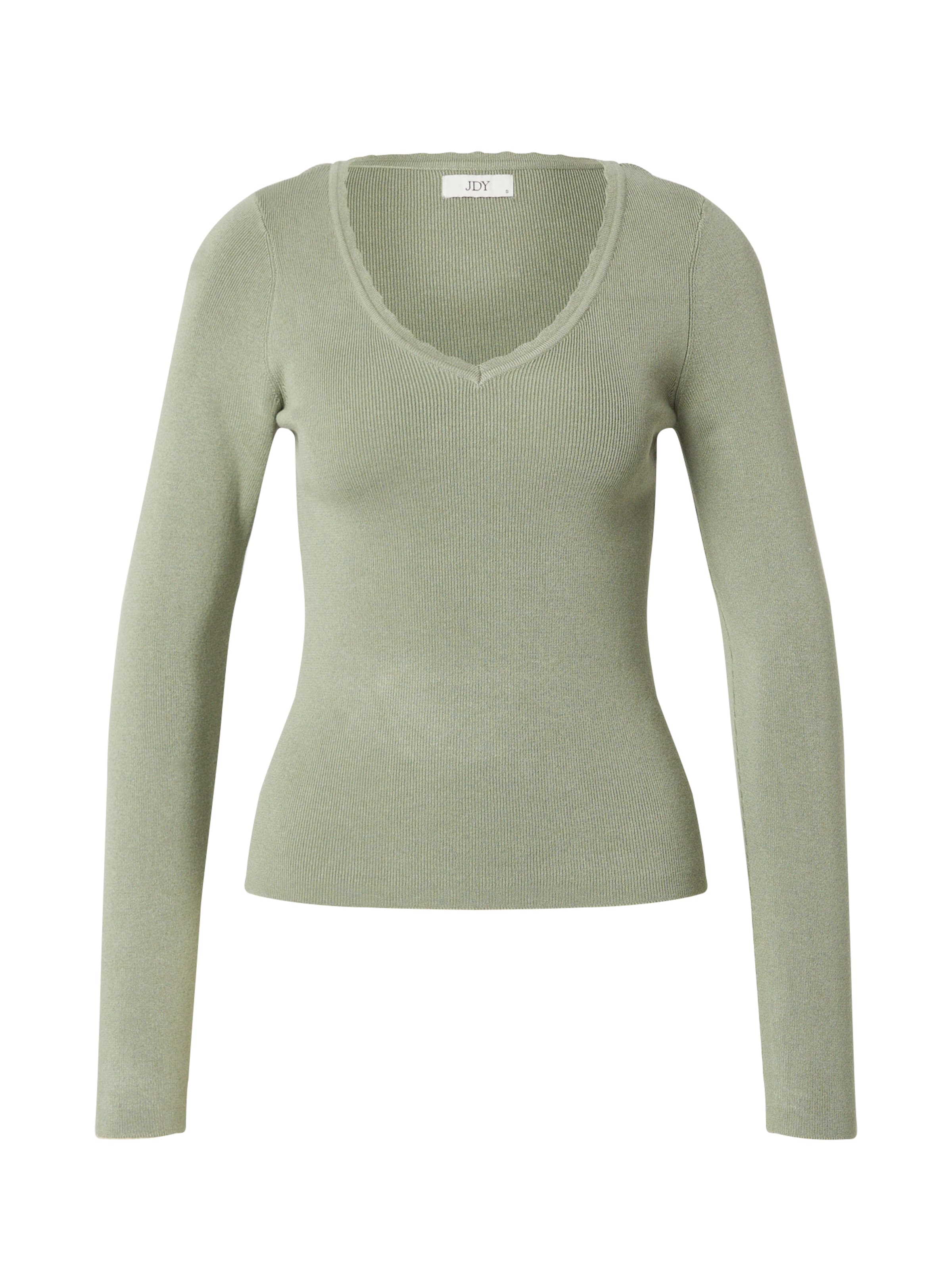 JDY Свитер 'JDYCIRKELINE' в Зеленый: спереди