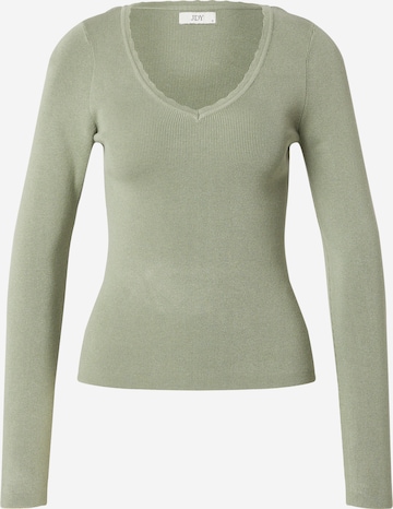 JDY Pullover 'JDYCIRKELINE' in Grün: Vorderseite
