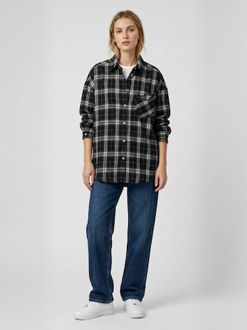 Opal Studio Paita ' Kammie Tartan ' värissä harmaa: etupuoli