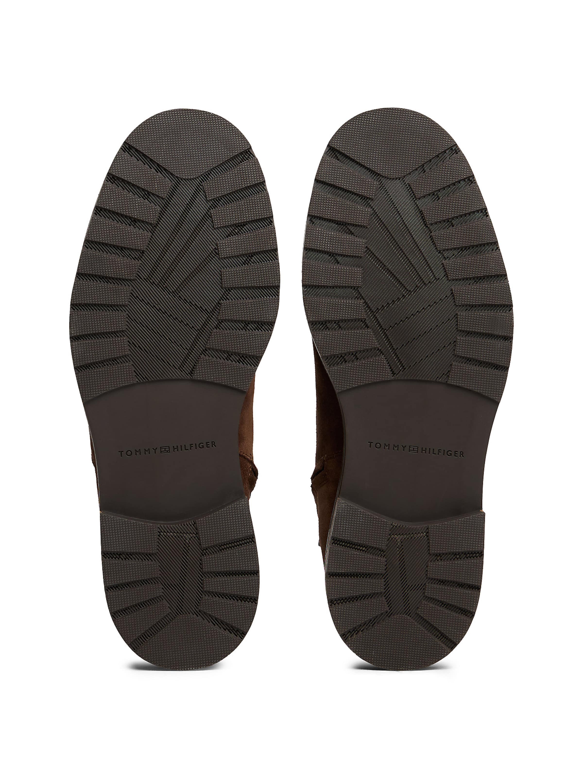 TOMMY HILFIGER Ботинки на шнуровке в Коричневый