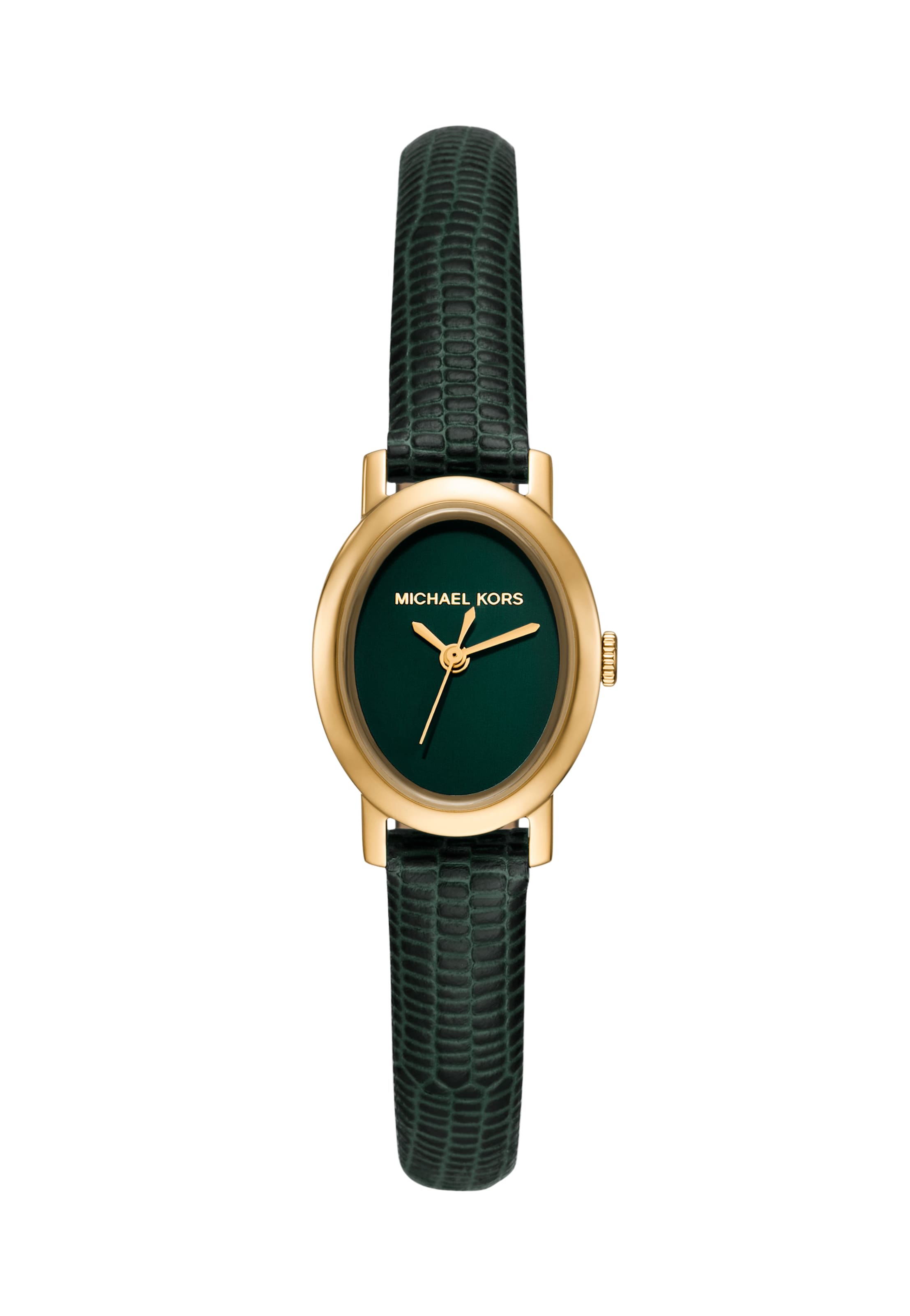 MICHAEL Michael Kors Analoog horloge 'MAUDE' in Groen: voorkant